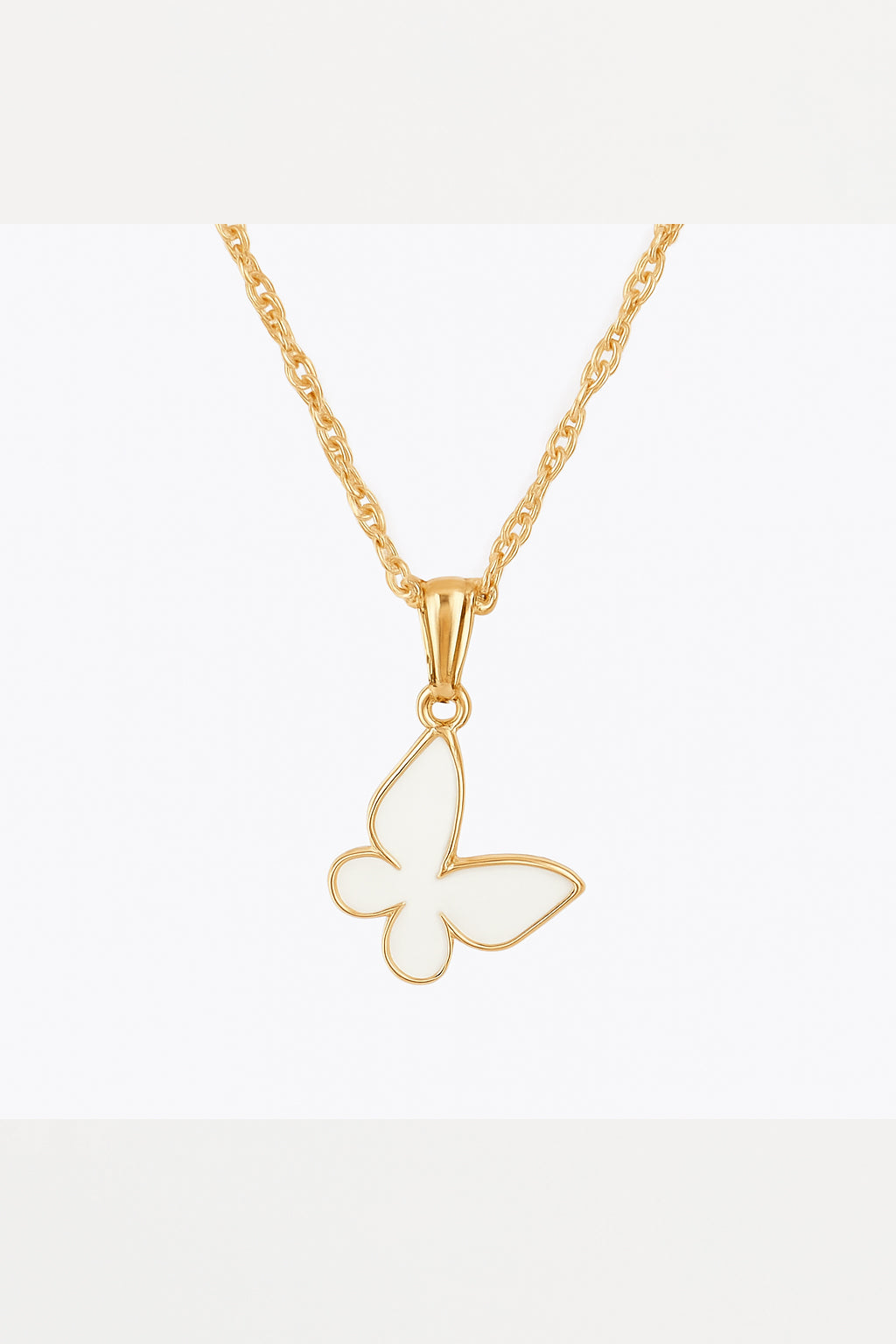 Butterfly Pendant Necklace