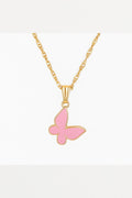 Butterfly Pendant Necklace