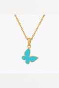 Butterfly Pendant Necklace