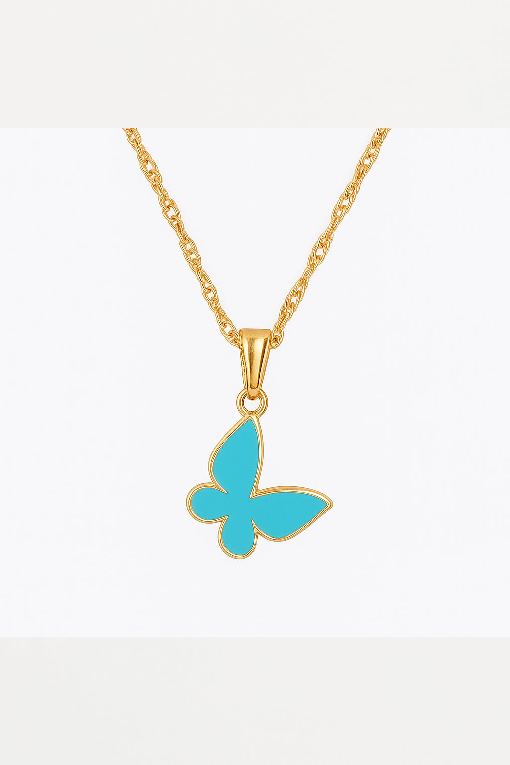 Butterfly Pendant Necklace